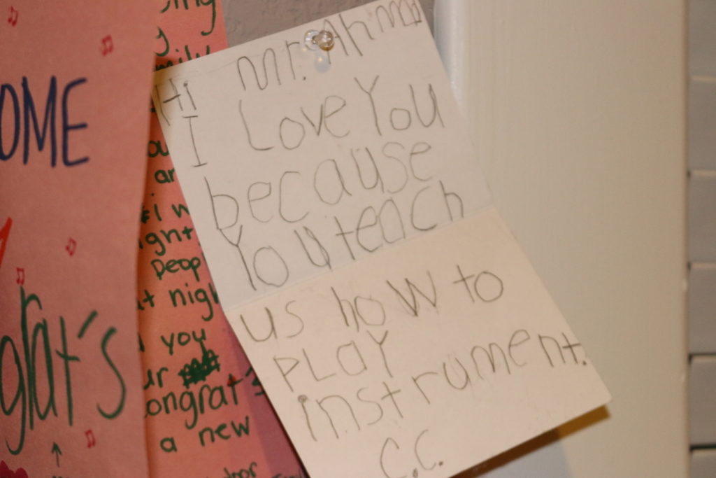 franklin music academy Students Create Irresistible Thank You Cards For A Music Teacher