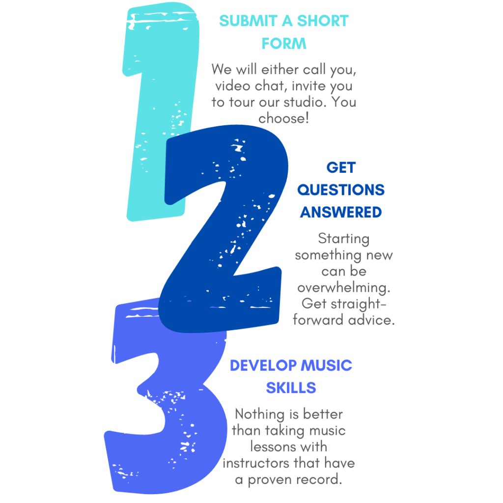 Easy to start music lessons in Austin