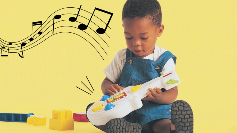 Franklin Music Academy - Under $40 Toy Guitar For Toddlers