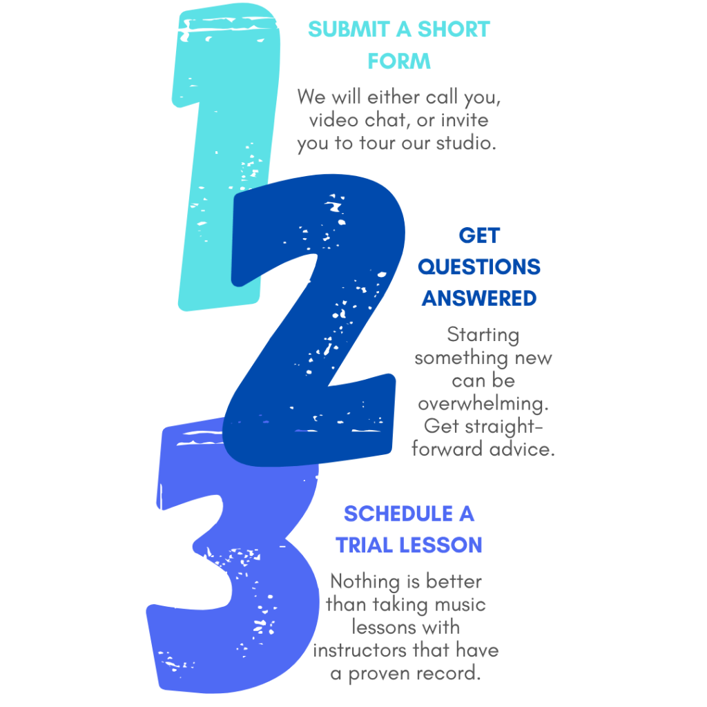 Easy To Start Music Lessons in 3 Steps